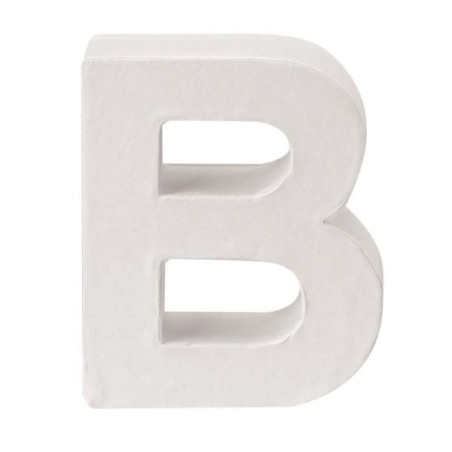 Papiermaché letter B