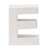 Papiermaché letter E