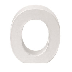Papiermaché letter O