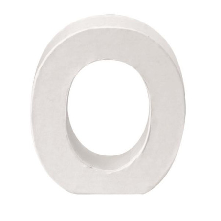 Papiermaché letter O