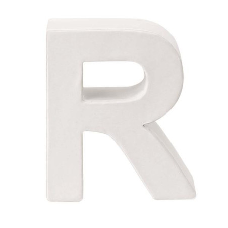 Papiermaché letter R