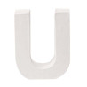 Papiermaché letter U
