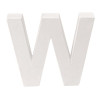 Papiermaché letter W