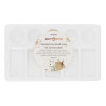 Verfpalet kunststof hoekig 19x11cm