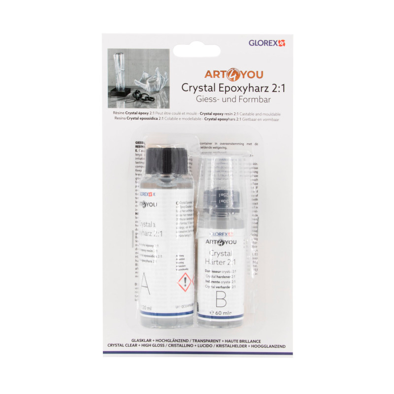 Crystal epoxyhars 2:1 180ml