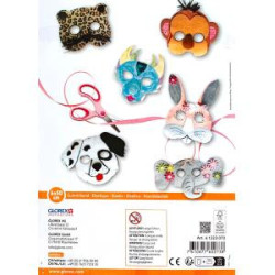 Kindermasker karton 6 motieven