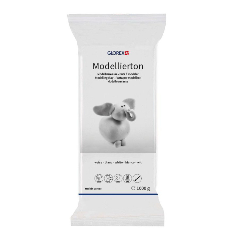 Boetseerklei wit 1000g