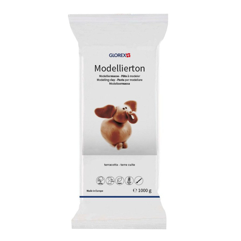 Boetseerklei terracotta 1000g