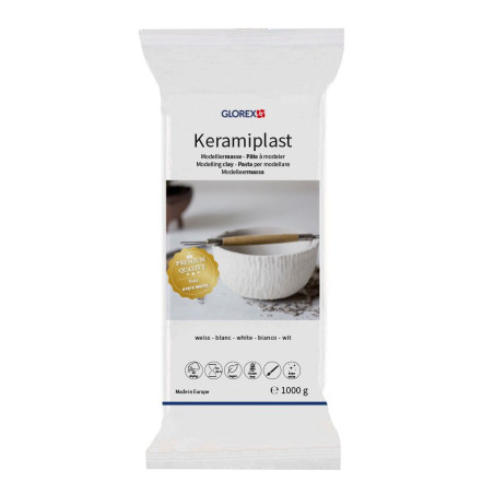Keramiplast wit 2000gr (2x1000gr)
