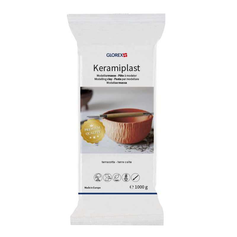 Keramiplast terracotta 2000gr (2x1000gr)