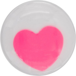 Wiebelogen hart roze 35mm zelfklevend