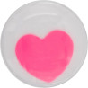 Wiebelogen hart roze 35mm zelfklevend