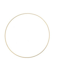 Metalen ring goud 40cm