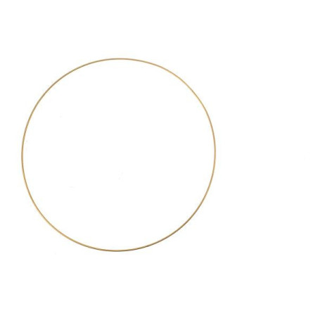 Metalen ring goud 40cm