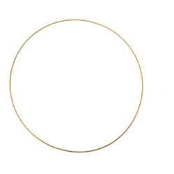Metalen ring goud 50cm