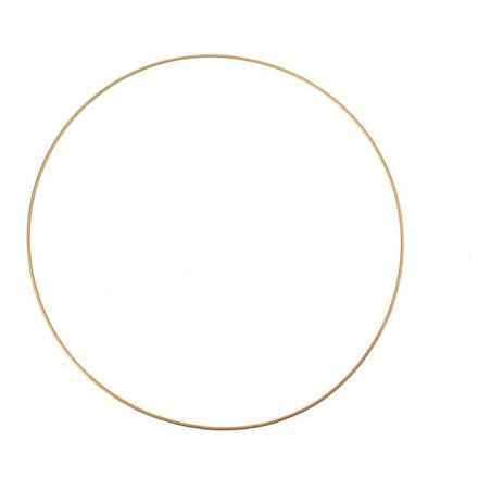 Metalen ring goud 50cm