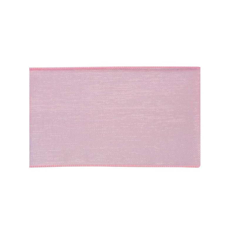 Organzalint 38mm roze