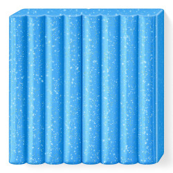 Fimo kids glitter blauw