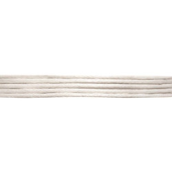 Katoenkoord 1mm wit