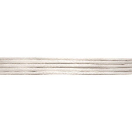 Katoenkoord 1mm wit
