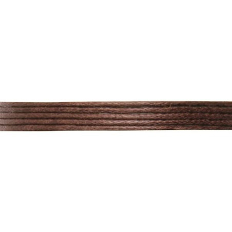 Katoenkoord 1mm donkerbruin
