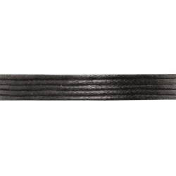 Katoenkoord 1mm zwart