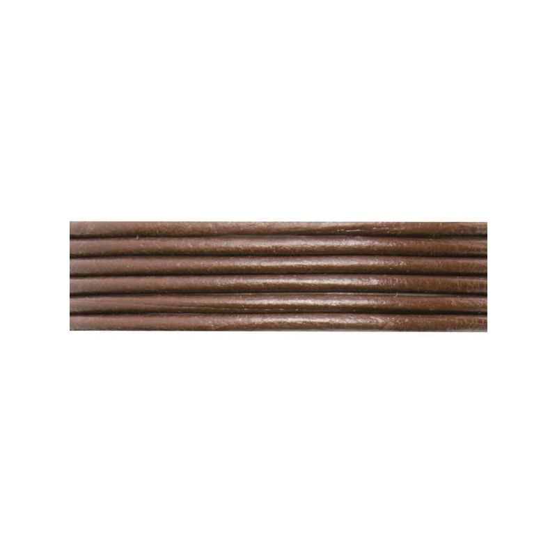 Lerenveter 2mm bruin