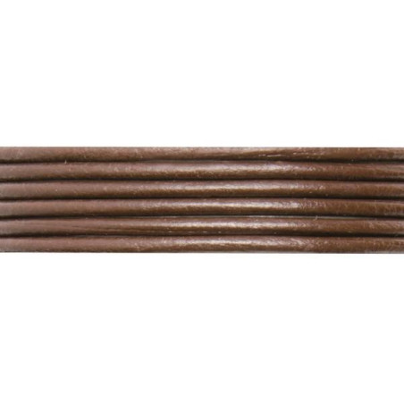 Lerenveter 2mm bruin