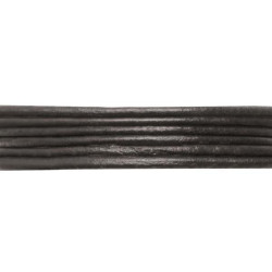 Lerenveter 2mm zwart