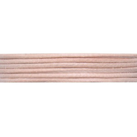 Geitenlerenveter 1,3mm naturel