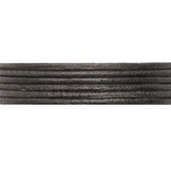 Geitenlerenveter 1,3mm zwart
