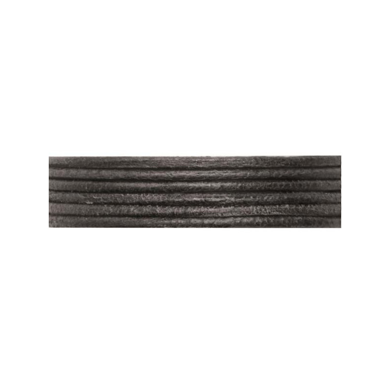 Geitenlerenveter 1,3mm zwart
