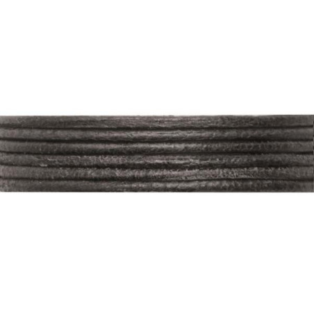 Geitenlerenveter 1,3mm zwart