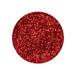 Bio glitter fijn rood