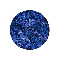 Bio glitter grof donkerblauw