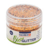 Bio glitter grof koperkleurig