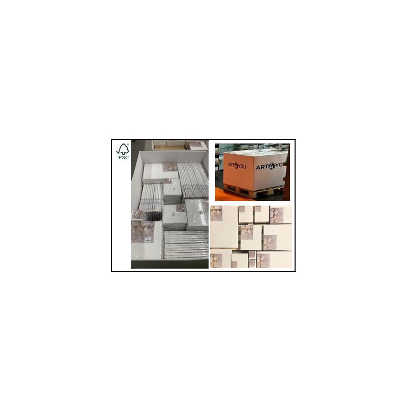 Pallet deal Art4You schilderdoeken 1/2 pallet