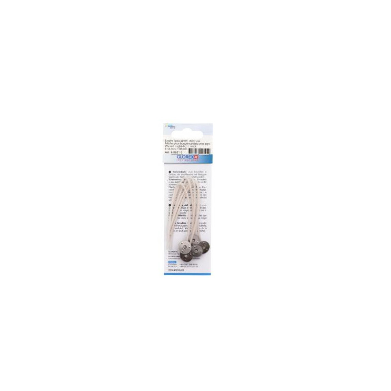 Theelicht lont 15cm