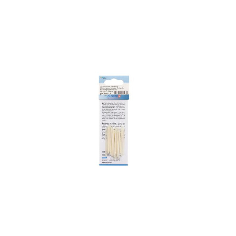 Theelicht lont 5cm