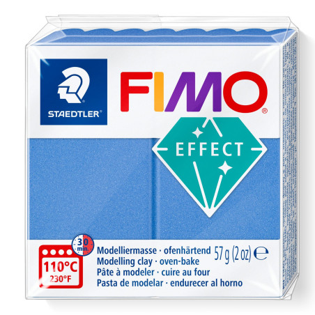 Fimo Metallic blauw (31)