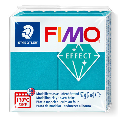 Fimo Metallic turkoois (36)