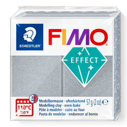 Fimo Metallic zilver (81)