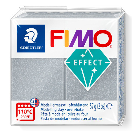 Fimo Metallic zilver (81)