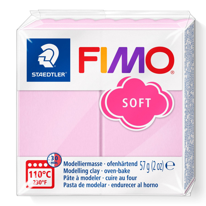 Fimo soft licht roze (205)
