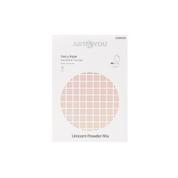 Fancypapier-blok "Unicorn Powder Mix"