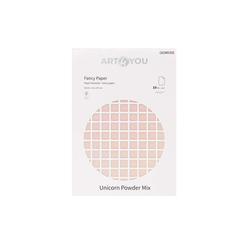 Fancypapier-blok "Unicorn Powder Mix"