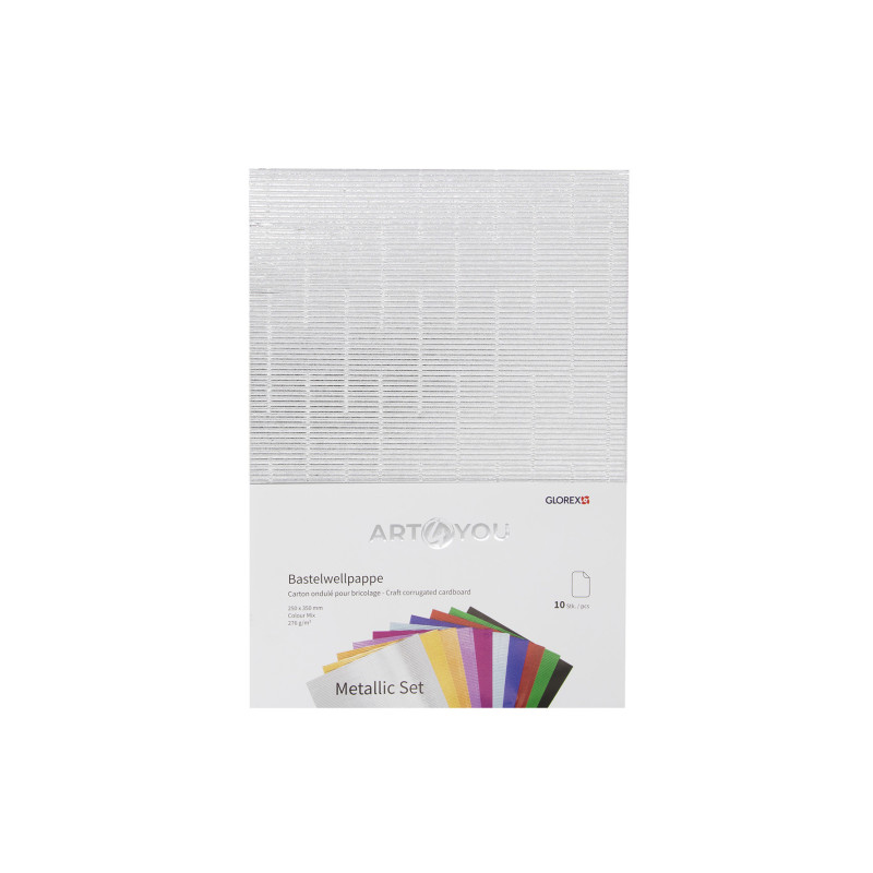 Art4You golfkarton Metallic Mix