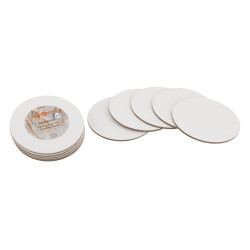 Canvasboard rond ø 10cm set 10st FSC®