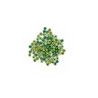 Houten kralen groene mix 6mm
