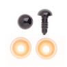 Veiligheidsogen bruin 12mm, 2st